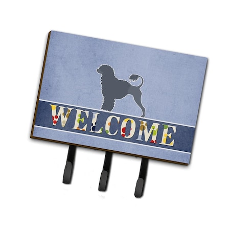 Carolines Treasures Portuguese Water Dog Welcome Leash or Key Holder BB5572TH68